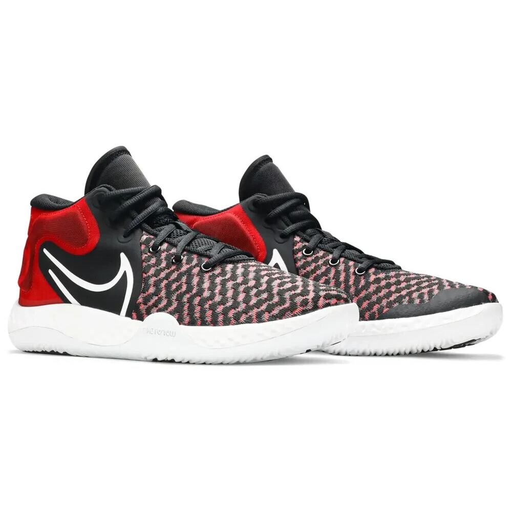 Nike Men's KD Trey 5 VIII Basketball Shoes, Black /Red /White 11.5